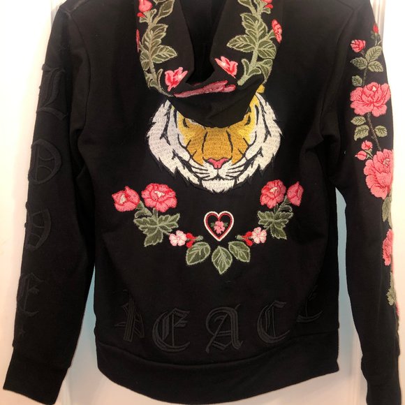 CHASER Embroidered Zip Up - Picture 4 of 5